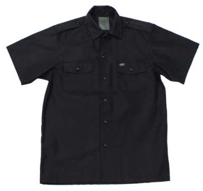 Купить Max-Fuchs Мужская рубашка США с короткими рукавами, черная