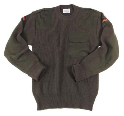 Купить Max-Fuchs Армейский свитер BW 100% акрил, цвет оливковый