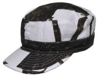 Армейская кепка US BDU field cap Ripstop, камуфляж снежный охотник