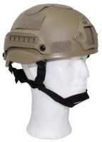 Шлем США из АБС-пластика "MICH 2002", крепления, камуфляж coyote tan