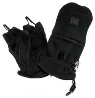 Флисовые перчатки/рукавицы, черные