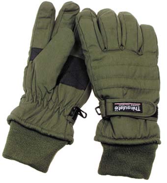 Купить Max-Fuchs Перчатки, "Thinsulate", с манжетами, OD green