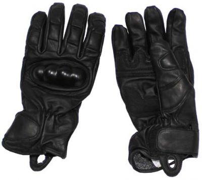 Купить Max-Fuchs Кожаные перчатки, с дополнительной защитой, черные