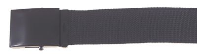 Купить Max-Fuchs Ремень Web belt с черной металлической пряжкой 45 мм, черный