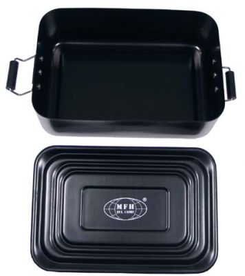 Купить Max-Fuchs Металлический водонепроницаемый ящик 17 x 11,5 x 5,5 см, черный