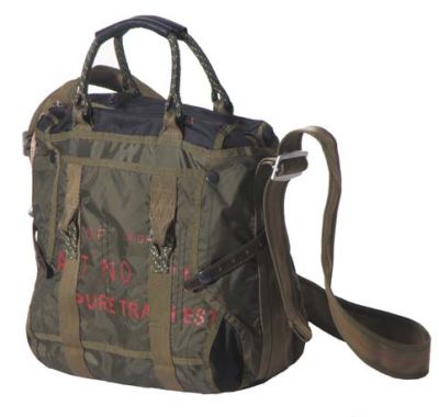 Купить Max-Fuchs Небольшая сумка с плечевым ремнем "PT", средняя, нейлон, оливковая
