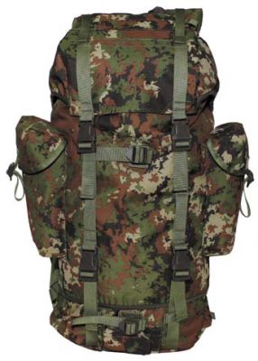 Купить Max-Fuchs Военный рюкзак BW, 65 литров, камуфляж vegetato