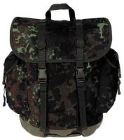 Горный военный рюкзак бундесвер 30 литров, камуфляж flecktarn