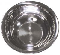 Тарелка из нержавеющей стали, диаметр 20,5 см, высота 4,4 см 