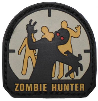 Купить Max-Fuchs Нашивка 3D, "Zombie Hunter"