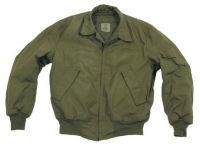 Армейская лётная куртка flight jacket США, цвет - оливковый