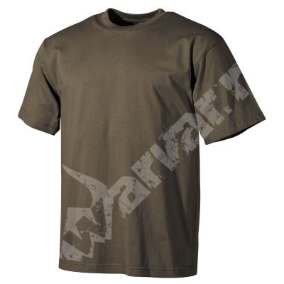 Армейская американская футболка US T-Shirt, halbarm, oliv ― BUNDES.WARVAR.RU - недорогая военная одежда и снаряжение бундесвер из Германии