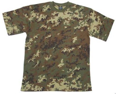 Купить Max-Fuchs Армейская футболка US, камуфляж vegetato