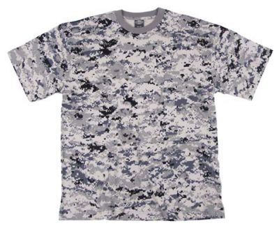 Купить Max-Fuchs Армейская футболка US, камуфляж digital urban
