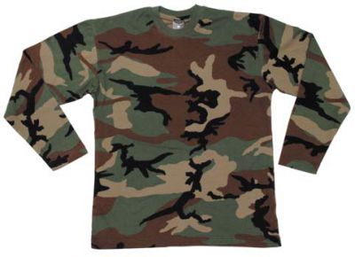 Купить Max-Fuchs Армейская футболка US woodland