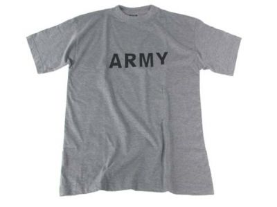 Купить Max-Fuchs Армейская футболка "ARMY", серая