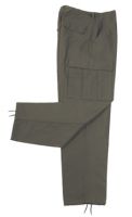 Армейские брюки US BDU 50 % хлопок 50 % нейлон, оливковые