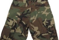 Армейские брюки US BDU 50 % хлопок 50 % нейлон - камуфляж woodland