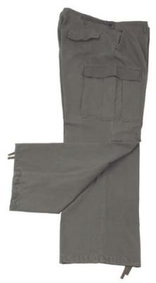 Купить Max-Fuchs Мужские брюки "Vietnam", ripstop оливковые stonewashed