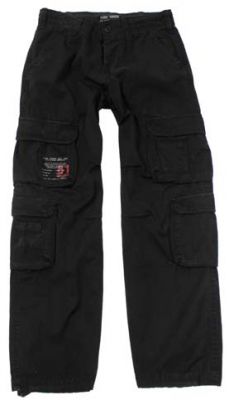 Купить Max-Fuchs Мужские брюки-карго "defense" черные