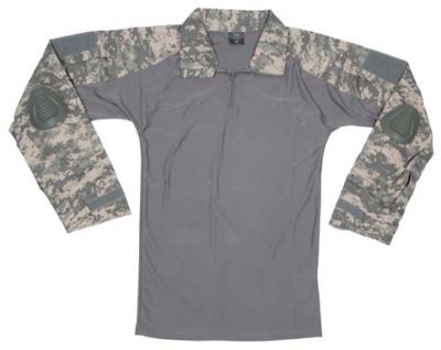 Купить Max-Fuchs Мужская военная рубашка США со съемной защитой, камуфляж ACUPAT