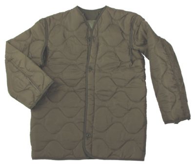 Купить Max-Fuchs Утепленная подкладка для мужской куртки US M65, цвет оливковый