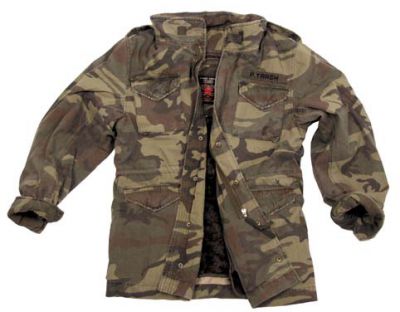 Купить Max-Fuchs Мужская куртка "Defense" M65 камуфляж woodland