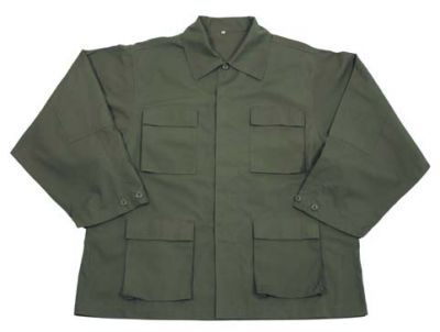 Купить Max-Fuchs Мужская куртка US BDU Rip Stop, цвет оливковый
