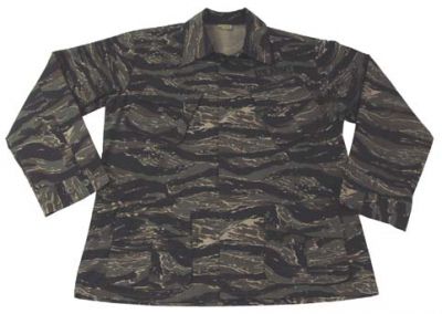 Купить Max-Fuchs Мужская куртка US "Vietnam" Rip Stop tiger stripe-stonew