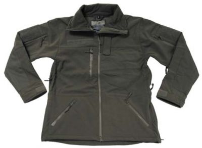 Купить Max-Fuchs Водонепроницаемая мужская куртка Soft shell "High Defence", оливковая