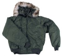 Мужская куртка "Аляска" рolar jacket, N2B, цвет оливковый