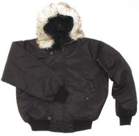 Мужская куртка "Аляска" рolar jacket, N2B "POND", черная