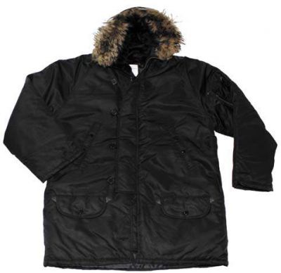 Купить Max-Fuchs Мужская куртка "Аляска" рolar jacket N3B, цвет: черный