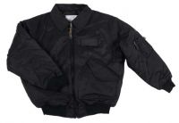 Лётная куртка США US CWU flight jacket havy, черная