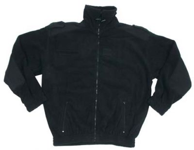 Купить Max-Fuchs Французская флисовая куртка для холодной погоды, черная