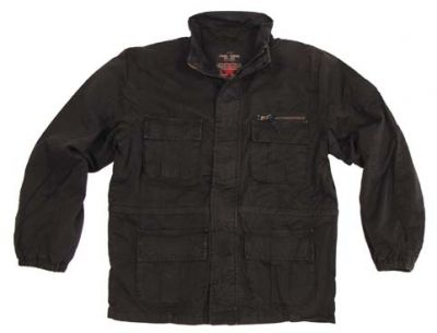 Купить Max-Fuchs Летняя куртка "Leo", цвет черный-stonewashed