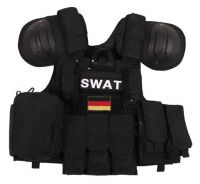 Модульный жилет SWAT "Combat" быстрое снятие черный