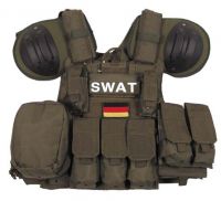 Модульный жилет SWAT "Combat" быстрое снятие, цвет оливковый