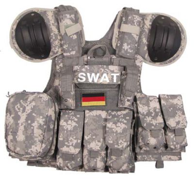 Купить Max-Fuchs Модульный жилет SWAT "Combat" быстрое снятие, камуфляж ACUPAT