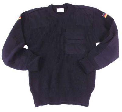 Купить Max-Fuchs Армейский свитер BW 80% шерсть/20% акрил синий