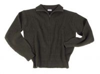 Армейский свитер 100% полиакрил, цвет оливковый