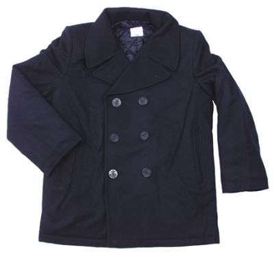 Купить Max-Fuchs Синее мужское пальто US 70 % шерсть, 30 % вискоза