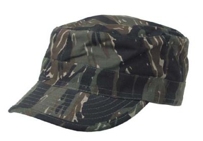 Купить Max-Fuchs Армейская кепка US BDU field cap Ripstop, камуфляж tiger stripe
