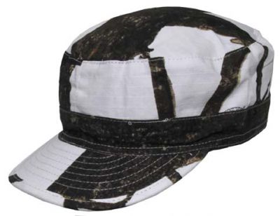 Купить Max-Fuchs Армейская кепка US BDU field cap Ripstop, камуфляж снежный охотник