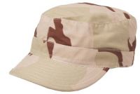 Армейская кепка US BDU field cap Ripstop, камуфляж 3-color desert
