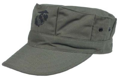 Купить Max-Fuchs Армейская кепка морская пехота США, US marine corp cap, оливковый