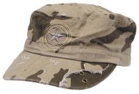 Армейская кепка PT "Combo", ткань - плотный холст, камуфляж sand camo-vintage