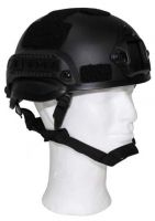 Шлем США из АБС-пластика "MICH 2002", крепления, черный