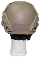 Шлем США из АБС-пластика "MICH 2002", крепления, камуфляж coyote tan