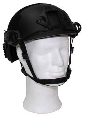 Купить Max-Fuchs Шлем США из АБС-пластика "FAST", крепления, черный